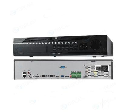 HIKVISION DS-9664NI-M8, NVR Grabador para cámaras IP 64 canales 8K. Tasa Bits 400mbps. Soporta 8 discos. (ingreso fines de febrero) 2025)