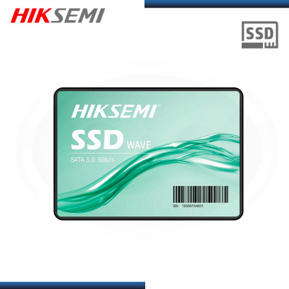 DISCO SOLIDO HIKSEMI 512GB/3D NAND/SATA III 6 GB/S UP TO 530MB/S READ