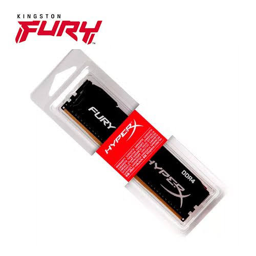 MEMORIA RAM KINGSTON HYPERX FURY 8GB DDR4 2666 MHZ, CL16, 1.2V - P/N: HX426C16FB2/8