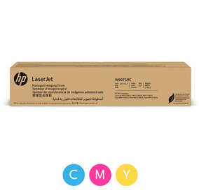 HP Color (C M Y) Managed LaserJet Imaging Drum W9075MC