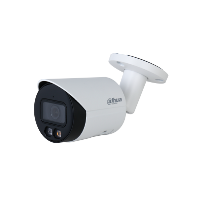 DAHUA IPC-HFW2449S-S-IL - CAMARA TUBO EXTERIOR IP 4MP ILUMINACION DUAL |IR/LED 30M| IP67| PoE | WizSense SMD Plus