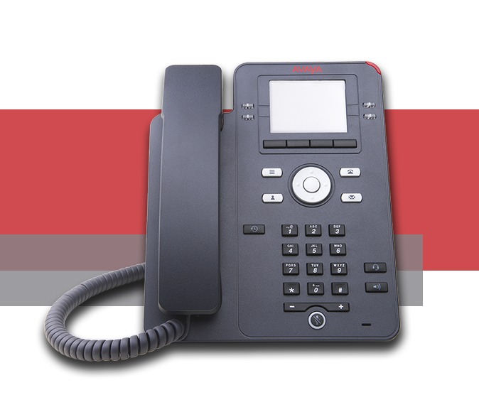 Teléfono IP Avaya J139, pantalla color 2.8", 4 líneas, 4 teclas programables, audio HD, 2 puertos Gigabit Ethernet y PoE Clase 1