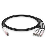 HPE X240 Direct Attach Copper Splitter Cable - Cable de red - SFP+ a QSFP+