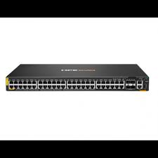 Hewlett Packard Enterprise Aruba CX 6200 48 Puertos Gestionable Conmutador Ethernet - Gigabit Ethernet, Ethernet de 10 gigabits - 10/100/1000Base-T, 10GBase-X - 3 Capa compatible - Modular - 4 Ranuras SFP - 60W Power Consumption - 370W Rendimiento PoE - P