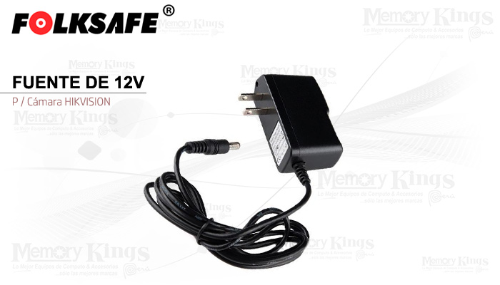 Folksafe Fuente de conmutación 1A12V -Rango de entrada de CA: 96-264V LED