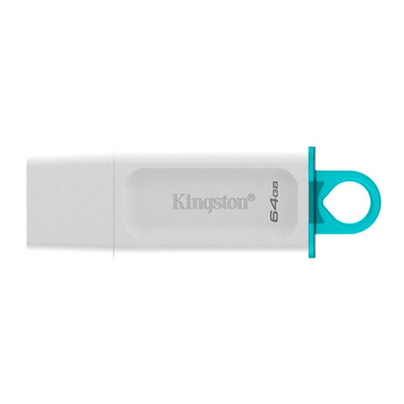 memoria flash usb kingston datatraveler exodia, 64gb, usb 3.2 gen 1, blanco[@@@]prese