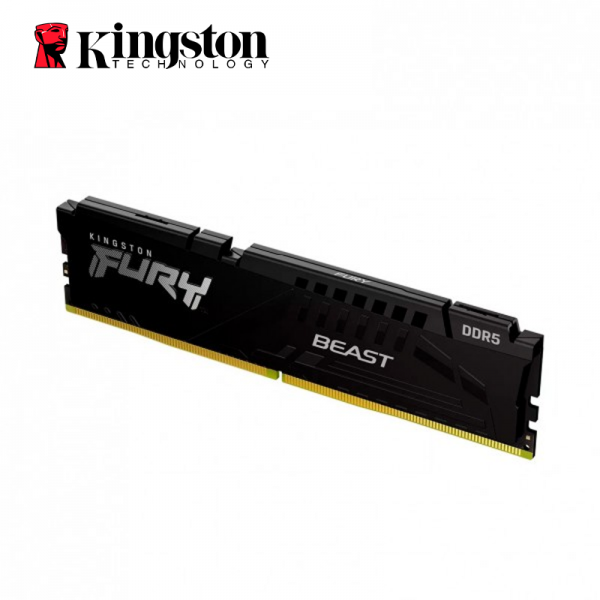 memoria kingston fury beast 16gb ddr5-6000mhz, pc5-48000, cl36, 1.35v, 288-pin[@@@]