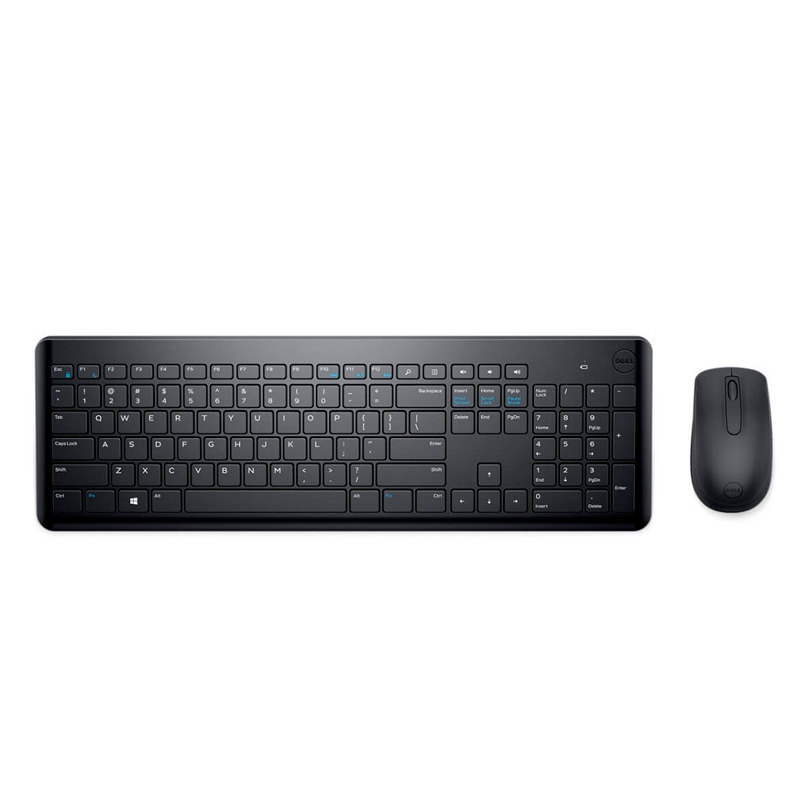 Kit Teclado y Mouse Dell KM117, Inalámbrico, Negro, Español, Óptico.