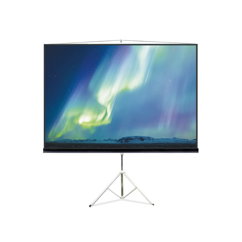 Klip Xtreme KPS-113 - Projection screen with tripod - 92"