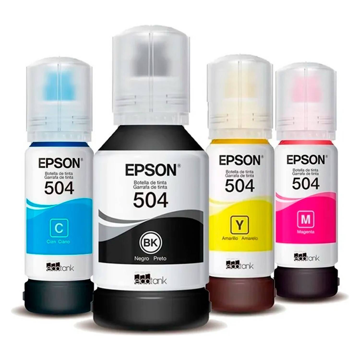 kit de Tintas Epson T504 cmybk l6171, l4150, l4160