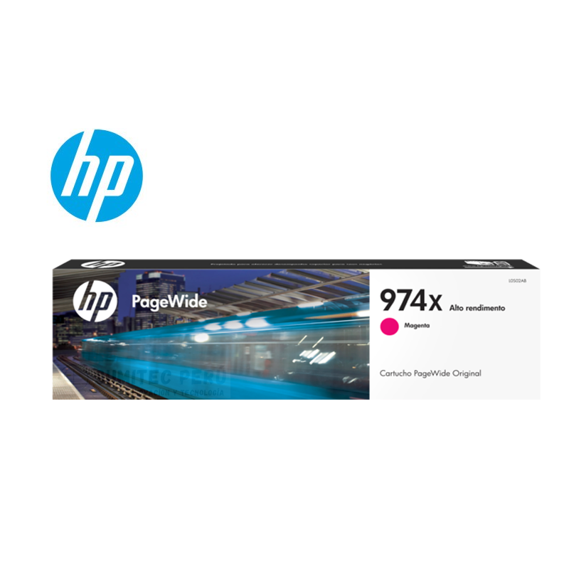 TINTA HP L0S02AL (974XL) MAGENTA  7,000 PGS