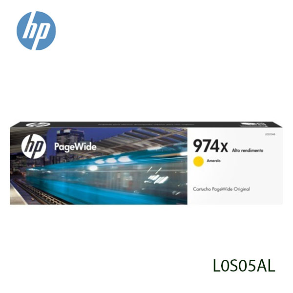 Tinta HP 974xl yellow L0S05AL 7,000 pgs