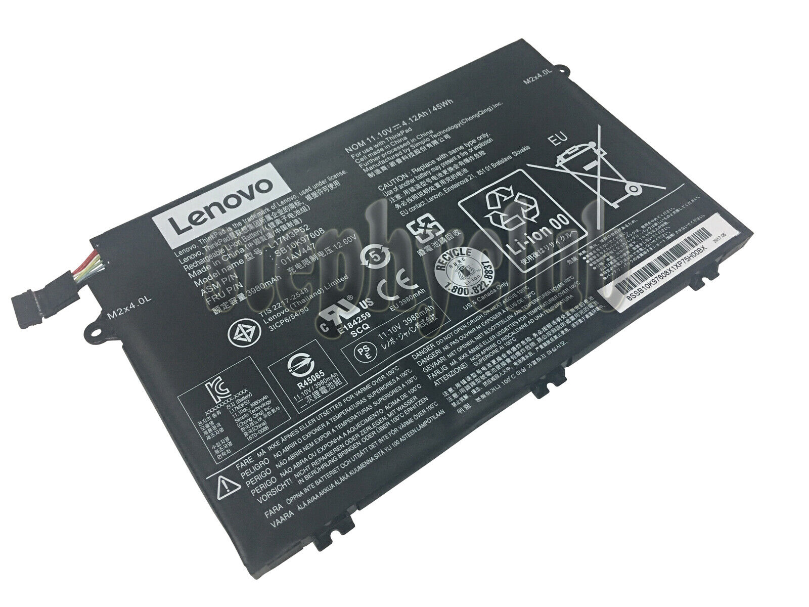 Bateria Lenovo L17m3p52 L17m3p51