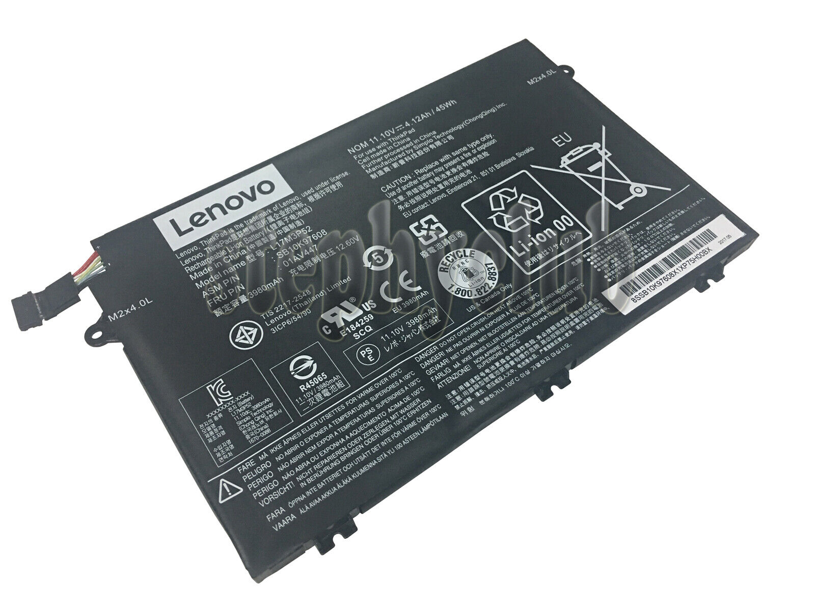 BATERIA PARA LAPTOP LENOVO L17M3P51