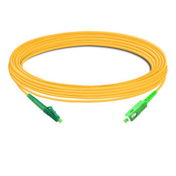 PIGTAIL OPTICO simplex 2.0mm LC/UPC SMF 9/125um OS2 G657A2 LSZH de 30 metros (01 hilo y con un solo conector en un extremo)