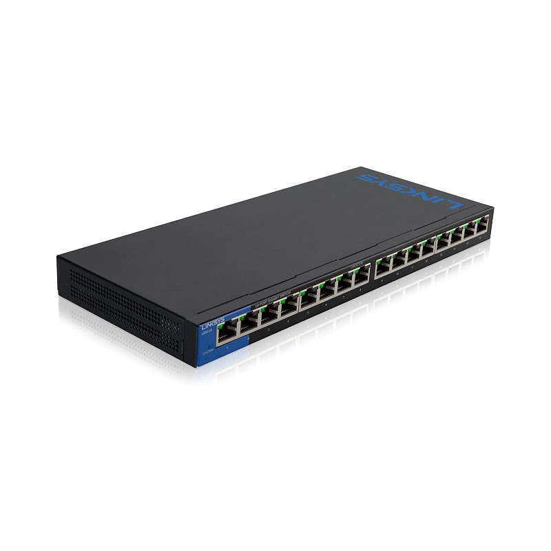 LINKSYS 16 PORT GIGABIT SWTICH METALIC LGS116
