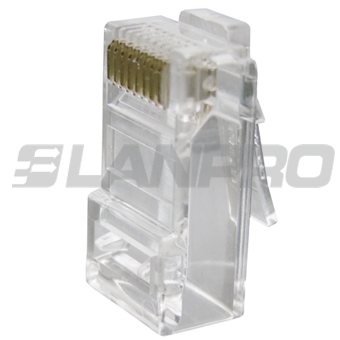 Lanpro CONECTOR DE RED Cat. 6 (Paq. x 100und) (LP-RJ458P8CC6US11)