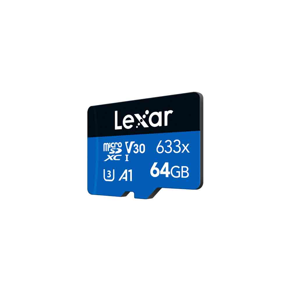 TARJETA DE MEMORIA LEXAR 633X MICROSDHC/MICROSDXC UHS-I 64GB