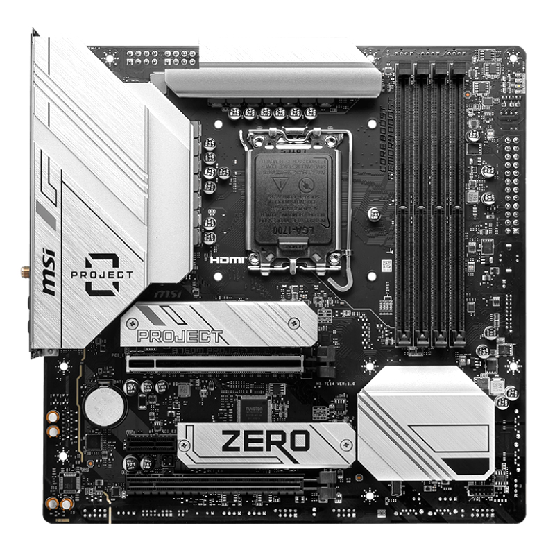 MOTHERBOARD AMD MSI B760M PROYECTO ZERO AM5