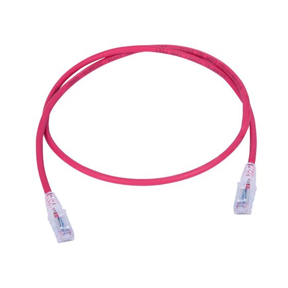 Patch Cord UTP Multifilar RJ-45 Cat6 LSZH 0.9mts Rojo