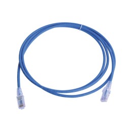 Patch Cord UTP Multifilar RJ-45 Cat6 LSZH 2.1mts Azul .- SIEMON