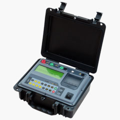 MEGOHMETRO HASTA 5 KV MARCA: MEGABRAS MODELO: MD-5060x 5000 V