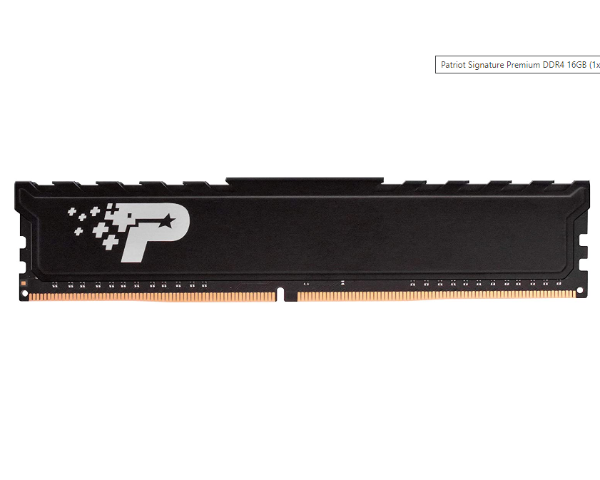 MEMORIA DDR4 16GB(1x16) 2666Mhz PATRIOT SIGNATURE PREMIUM UDIMM   PSP416G26662H1