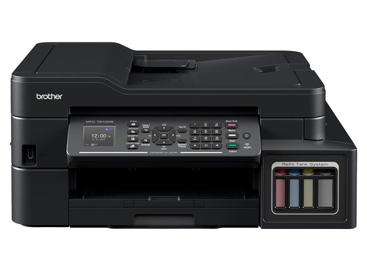 IMPRESORA BROTHER ( MFC-T910DW ) C/ TANQUE | IMPRIME - ESCANEA - FOTOCOPIA - INALAMBRICO - FAX