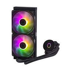 COOLER CPU Liquid 240 COOLER MASTER ML240L CORE ARGB BLACK