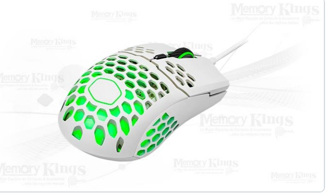 MOUSE Gaming COOLER MASTER MM711 RGB White Matte