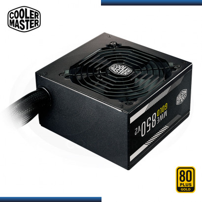 FUENTE 850W COOLER MASTER MWE V2 80p GOLD