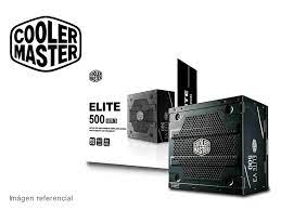 FUENTE PODER COOLER MASTER ELITE NEX N500 FR A/US CABLE MPW-5001-ACAN-BUS