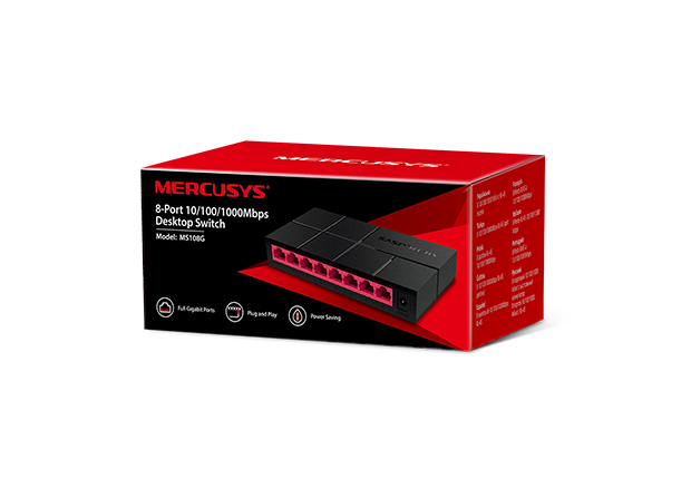 8-PORT GIGABIT DESKTOP SWITCH