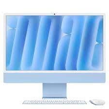 Apple Computador Todo en Uno Apple iMac MWV13LZ/A - Apple M4 - 16GB - 256GB SSD - 61cm (24") 4.5K - De Escritorio - Azul - Apple M4 Chip - 4480 x 2520 - Apple Deca-core (10 Core) - IEEE 802.11ax - 143W