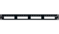 Patch Panel 24 Puertos Modular MAX Negro (Jacks no incluidos) - SIEMON