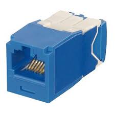 Siemon MX6-F06B MAX UTP Cat6 Plano, Color Azul