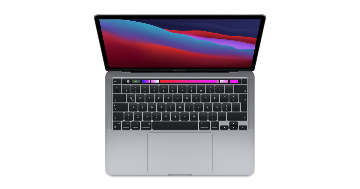 Macbook Pro 13" M1 256 GB SSD 8GB RAM Gris Espacial