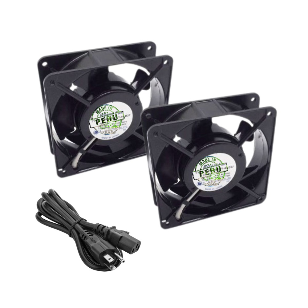 Kit de Ventiladores Nacional para Gabinete de Piso y Pared