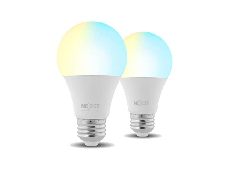 Nexxt Solutions Connectivity - Light Bulb - A19 CCT 220V 2PK