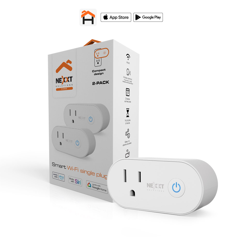 Nexxt Solutions Home - Smart  plug 110/220v