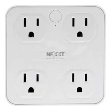 Nexxt - Solutions Connectivity - 4 Outlet & 4 USB