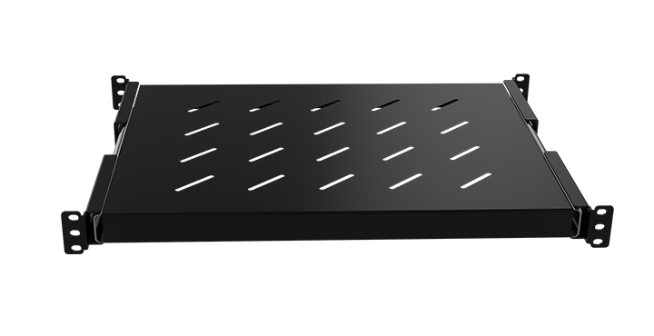 Nexxt Solutions Infrastructure - Rack mount shelf - 1U Adjustable 4Point