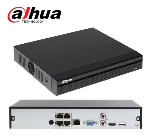 NVR1104HS-P-S3/H – NVR 4CH | Hasta 8MP | TASA Bits 80Mbps | 1 HDD | P2P | ONVIF | 4 puertos PoE