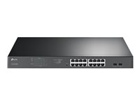 TP-Link JetStream TL-SG1218MPE - Conmutador - inteligente
