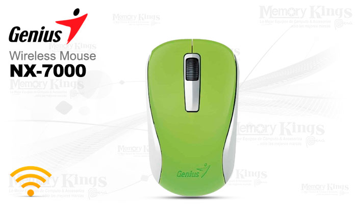 MOUSE Wireless GENIUS NX-7000 BlueEye Green