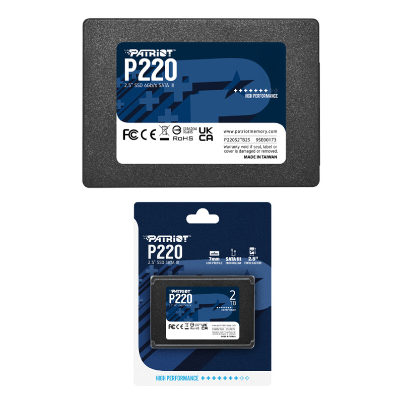 SSD PATRIOT P220 512GB SATA