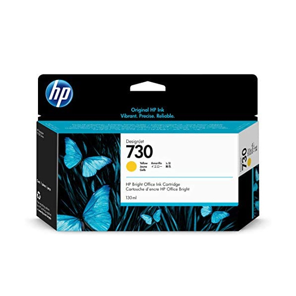 TINTA HP P2V64A (730) AMARIILO P/DESIGNJET INK 130ML