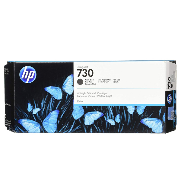 TINTA HP P2V71A (730) Negro Mate 300ml