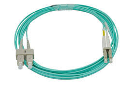 Patchcord LC - LC Duplex OM3 3mtr - AQUA 2mm LSZH Cable