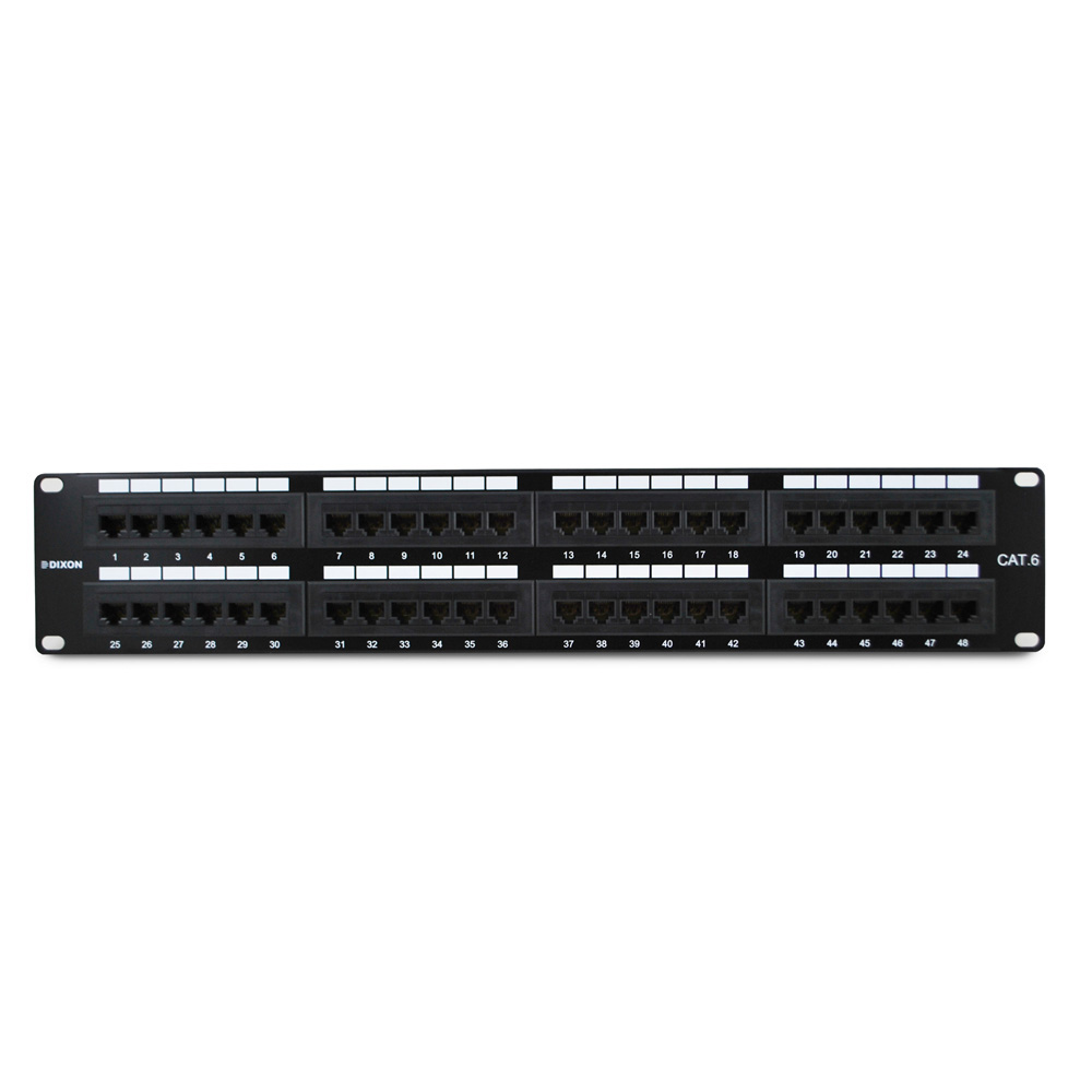 PATCH PANEL CAT 6 48 PUERTOS TIPO 110